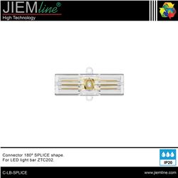 CONECTOR 3pin LINEAL 180º BARRA LED ZTC202 - C-LB-SPLICE-1