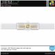 CONECTOR 3pin LINEAL 180º BARRA LED ZTC202 - C-LB-SPLICE-2