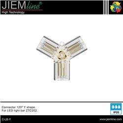 CONECTOR 3pin (Y) 120º BARRA LED ZTC202 - C-LB-Y-1