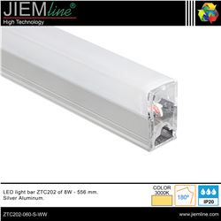 BARRA LED BLANCO CÁLIDO 8W 565 mm - ZTC202-060-S-WW