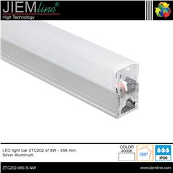 BARRA LED BLANCO NEUTRO 8W 565 mm - ZTC202-060-S-NW