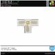CONECTOR 3pin (T) 90º BARRA LED ZTC202