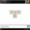 CONECTOR 3pin (T) 90º BARRA LED ZTC202
