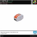 CONECTOR CLIP 2pin PARA CABLE