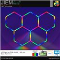 KIT HEXAGONO LED RGB 42W BARRAS 460 mm