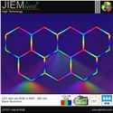 KIT HEXAGONO LED RGB 56W BARRAS 460 mm