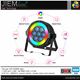 FLAT PAR LED RGBW - DMX 80W - PAR-ZQ01523-80W-RGBW-2