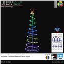 ARBOL PLEGABLE LED RGB DIGITAL 55X180 cm