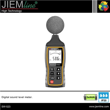 SONÓMETRO DIGITAL - SW-523-1