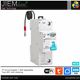 DISYUNTOR MCB INTELIGENTE DIN RAIL WIFI 1-63A 1P - TOQCB2-JWT-1C63-2