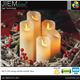 SET 5 VELAS LED SWING SMOOTH FACE
