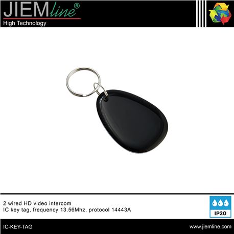 LLAVE IC RFID VIDEOPORTERO PLC - IC-KEY-TAG