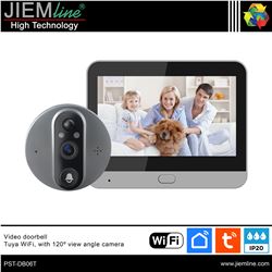 MIRILLA INTELIGENTE WIFI 2MP - PST-DB06T-1