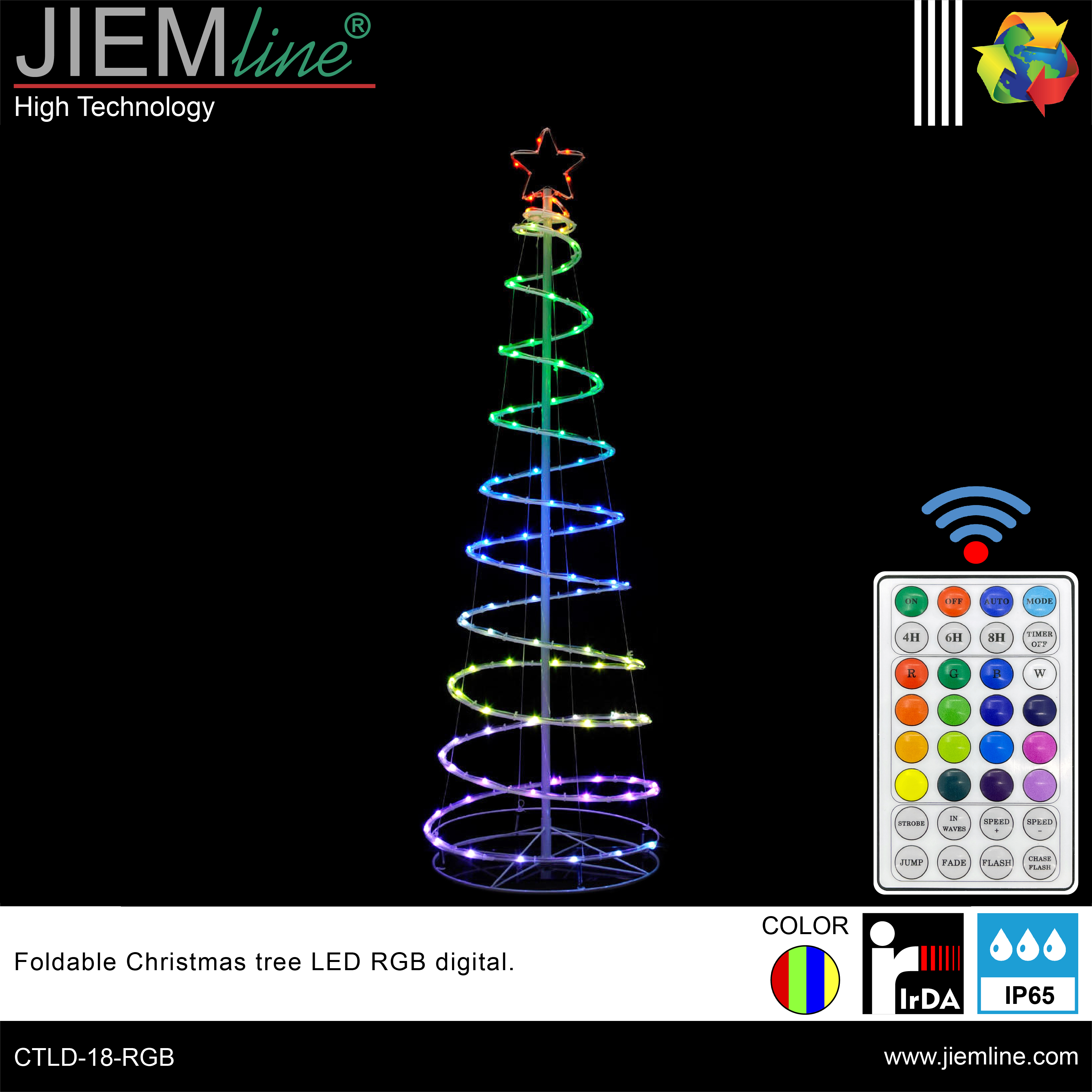 arbol led navidad